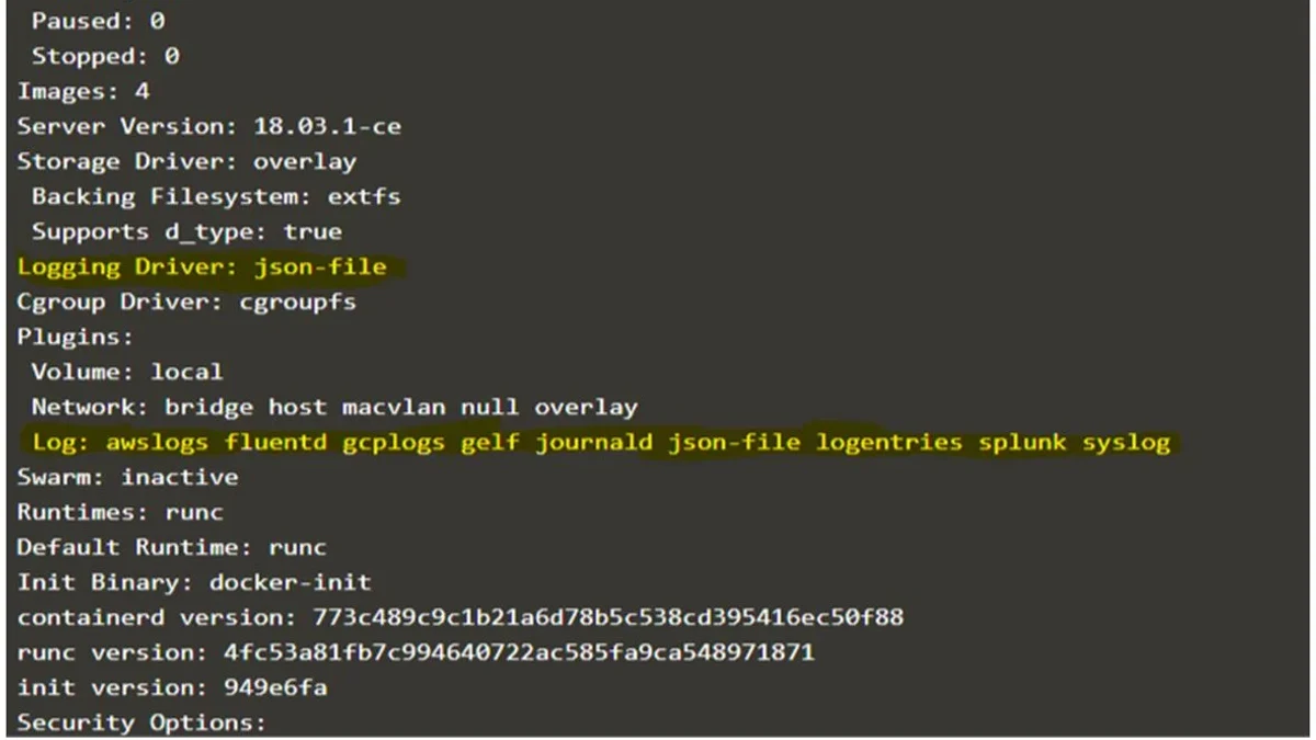 Docker日志：json-file与syslog驱动配置