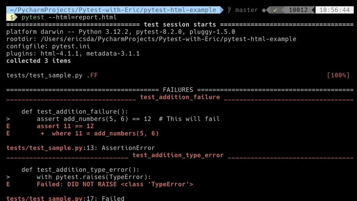 Python测试报告：JUnitXML与HTML输出